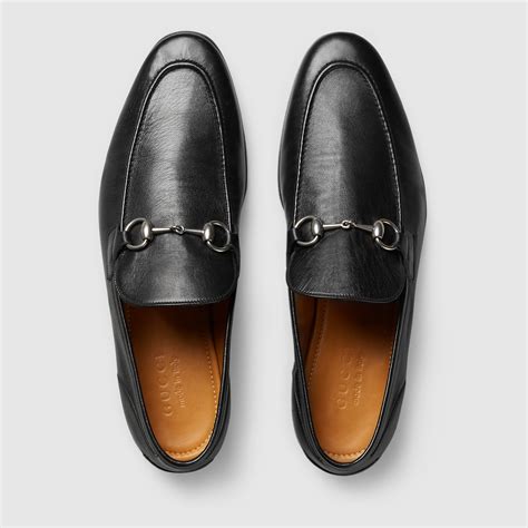 gucci mens black leather loafers|Gucci loafers men nordstrom.